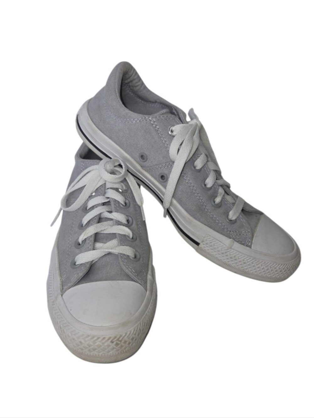 Converse All Star Light Gray Women's Low Top Sneaker Size 8